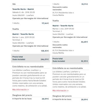 Descuentos 75% vuelos